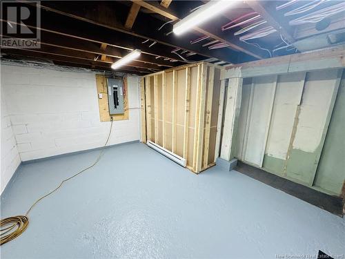 104 Hartley Street, Woodstock, NB - Indoor Photo Showing Basement