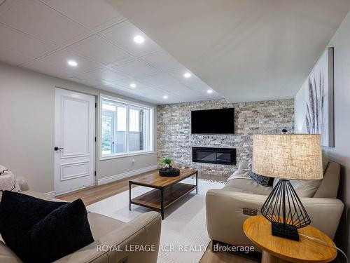 676400 Centre Rd, Mulmur, ON - Indoor Photo Showing Living Room With Fireplace