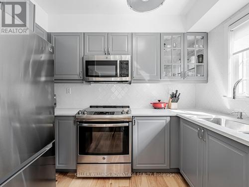 918 - 50 Western Battery Road, Toronto (Niagara), ON - Indoor Photo Showing Kitchen With Stainless Steel Kitchen With Upgraded Kitchen