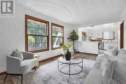 View looking into the Kitchen from Family Room - 