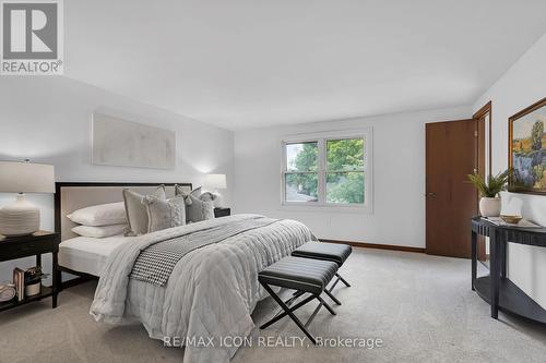 Master Bedroom with Large Walk-in Closet - 10 Ski View Road, London, ON - Indoor Photo Showing Bedroom