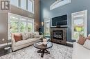 220 Paige Place, Kitchener, ON  - Indoor Photo Showing Living Room With Fireplace 