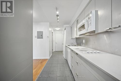 729 - 111 Elizabeth Street, Toronto (Bay Street Corridor), ON - Indoor Photo Showing Kitchen With Double Sink