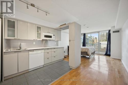 729 - 111 Elizabeth Street, Toronto (Bay Street Corridor), ON - Indoor Photo Showing Kitchen