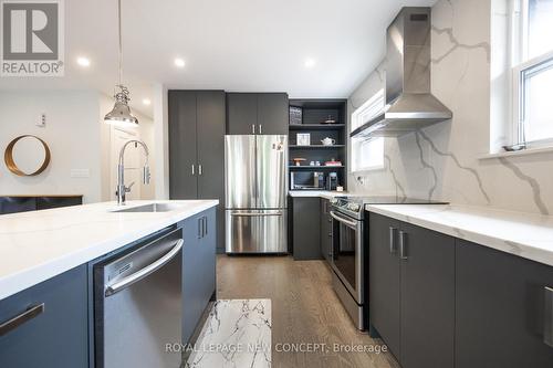 42 Sellmar Road, Toronto (Willowridge-Martingrove-Richview), ON - Indoor Photo Showing Kitchen With Upgraded Kitchen