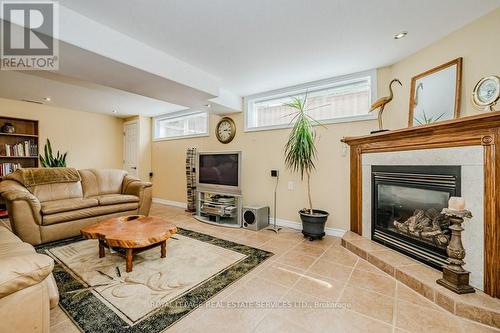 2299 Fassel Avenue, Burlington (Freeman), ON - Indoor Photo Showing Living Room With Fireplace