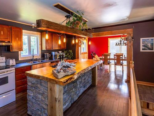 Cuisine - 30 Rue St-Hilaire, Trois-Rivières, QC - Indoor Photo Showing Kitchen With Double Sink