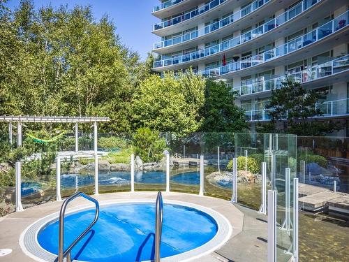 103-68 Songhees Rd, Victoria, BC - Outdoor With In Ground Pool With Balcony