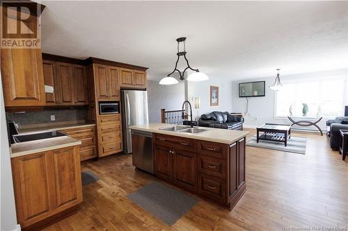 21 Bertelson Street, Grand-Sault/Grand Falls, NB - Indoor Photo Showing Kitchen With Double Sink