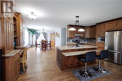 21 Bertelson Street, Grand-Sault/Grand Falls, NB - Indoor Photo Showing Kitchen With Double Sink