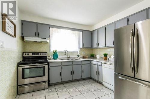 64 Tindale Court, Hamilton (Vincent), ON - Indoor Photo Showing Kitchen With Double Sink