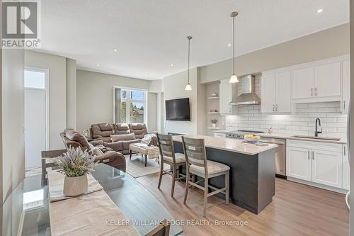 J138 - 25 Isherwood Avenue, Cambridge, ON - Indoor Photo Showing Kitchen With Upgraded Kitchen