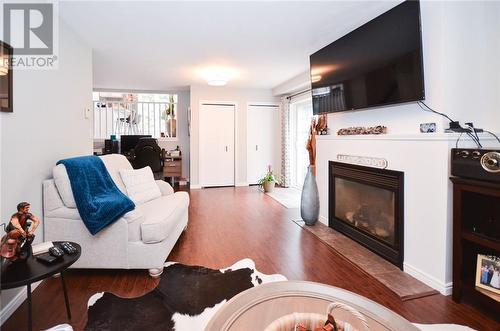 3 Lexington Court, Sudbury, ON - Indoor Photo Showing Living Room With Fireplace