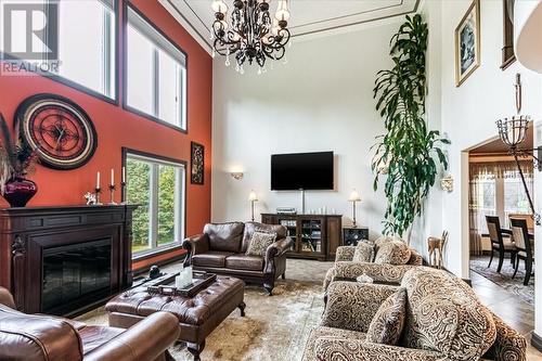 333 Garson Coniston, Garson, ON - Indoor Photo Showing Living Room With Fireplace