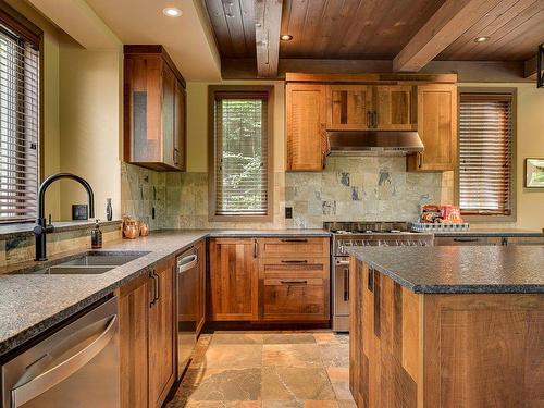 Cuisine - 130 Rue Allen, Morin-Heights, QC - Indoor Photo Showing Kitchen With Double Sink