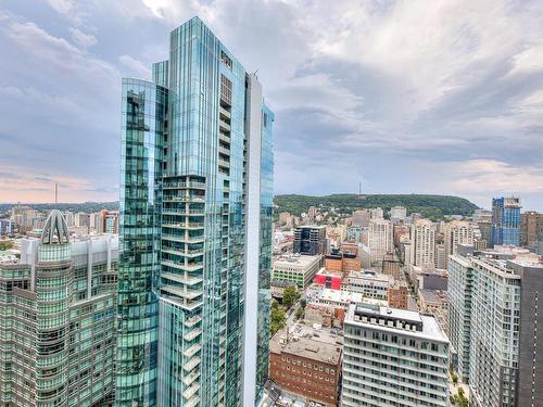 Balcony - 3101-1300 Boul. René-Lévesque O., Montréal (Ville-Marie), QC - Outdoor With Facade