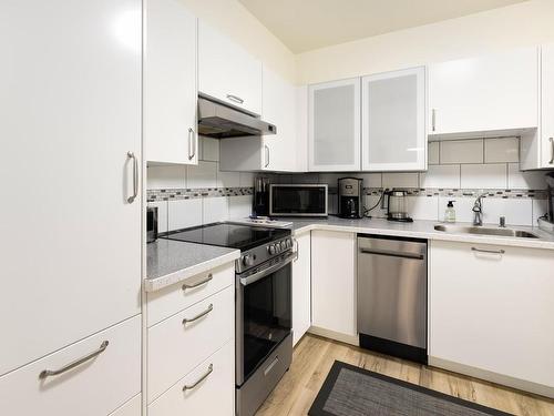 206-231 Mckinstry Rd, Duncan, BC - Indoor Photo Showing Kitchen With Stainless Steel Kitchen