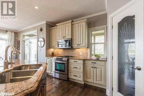 4992 County Rd 1 Road, Consecon, ON - Indoor Photo Showing Kitchen With Double Sink With Upgraded Kitchen