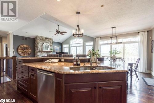 4992 County Rd 1 Road, Consecon, ON - Indoor Photo Showing Kitchen With Double Sink With Upgraded Kitchen