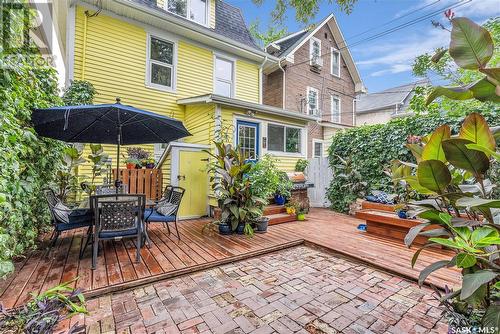 409 D Avenue S, Saskatoon, SK - Outdoor With Deck Patio Veranda