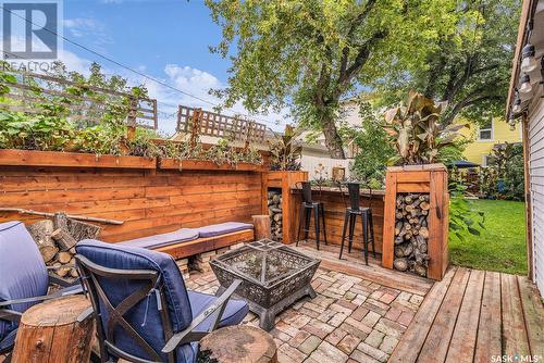 409 D Avenue S, Saskatoon, SK - Outdoor With Deck Patio Veranda