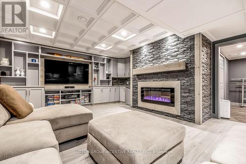 926 Gawley Drive, Midland, ON - Indoor Photo Showing Living Room With Fireplace