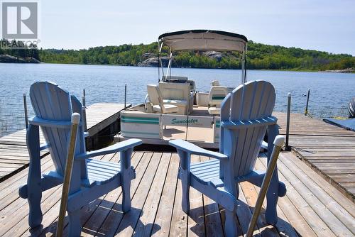 1908N High Rd, Blind River, ON - Outdoor With Body Of Water With Deck Patio Veranda