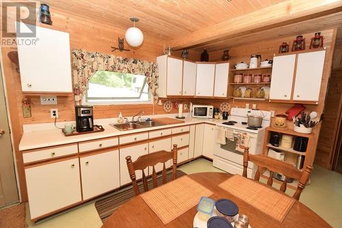 1908N High Rd, Blind River, ON - Indoor Photo Showing Kitchen With Double Sink