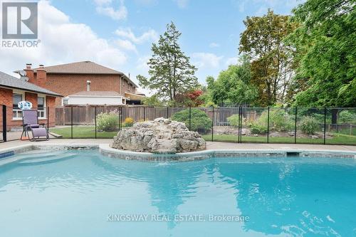 265 Wycliffe Avenue, Vaughan, ON - Outdoor With In Ground Pool With Backyard