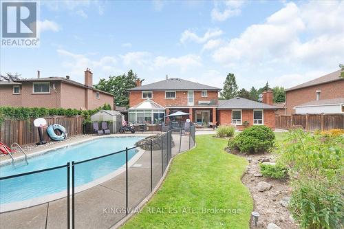 265 Wycliffe Avenue, Vaughan, ON - Outdoor With In Ground Pool With Backyard With Exterior