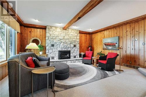 74 Erindale Avenue, Renfrew, ON - Indoor With Fireplace