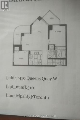 310 - 410 Queens Quay W, Toronto (Waterfront Communities), ON - Other