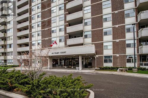 1611 - 44 Falby Court, Ajax (South West), ON - Outdoor With Balcony With Facade