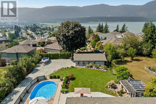 981 16Th Street Ne, Salmon Arm, BC - Outdoor With Body Of Water With In Ground Pool With View