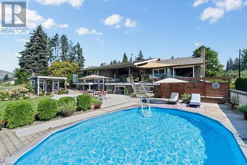 981 16Th Street Ne, Salmon Arm, BC - Outdoor With In Ground Pool With Backyard