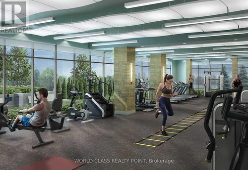 409 - 20 Gatineau Drive, Vaughan, ON - Indoor Photo Showing Gym Room