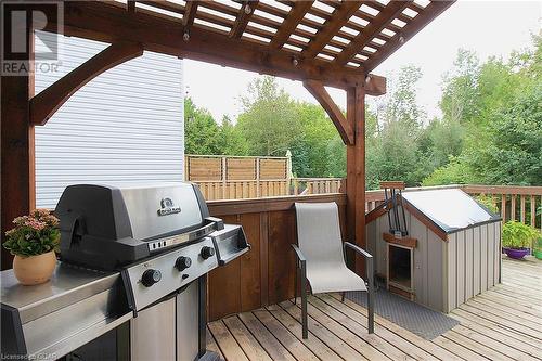 717 Campbell Avenue, Fergus, ON - Outdoor With Deck Patio Veranda With Exterior