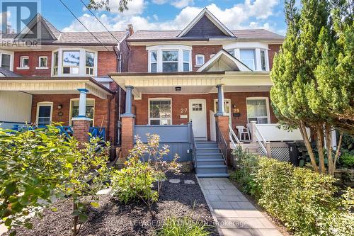 27 Wright Avenue, Toronto (Roncesvalles), ON - Outdoor With Deck Patio Veranda With Facade