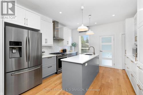 27 Wright Avenue, Toronto (Roncesvalles), ON - Indoor Photo Showing Kitchen With Upgraded Kitchen