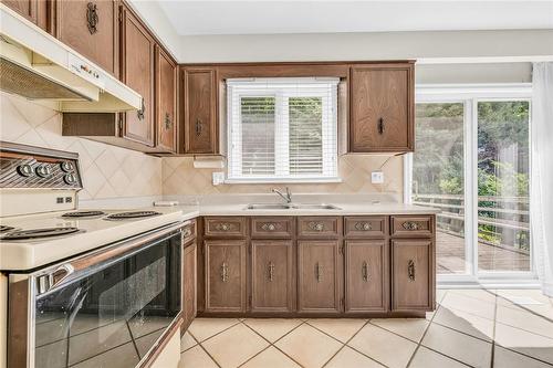 740 Greenhill Avenue, Hamilton, ON - Indoor Photo Showing Kitchen With Double Sink