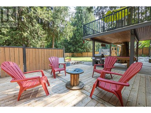 2539 Forest Drive, Blind Bay, BC - Outdoor With Deck Patio Veranda With Exterior