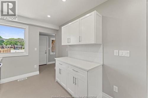 1439 Benjamin Unit# Main, Windsor, ON - Indoor