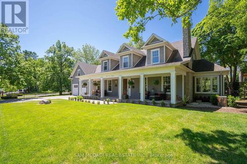 80 Cox Drive, Oakville (Eastlake), ON - Outdoor With Deck Patio Veranda With Facade