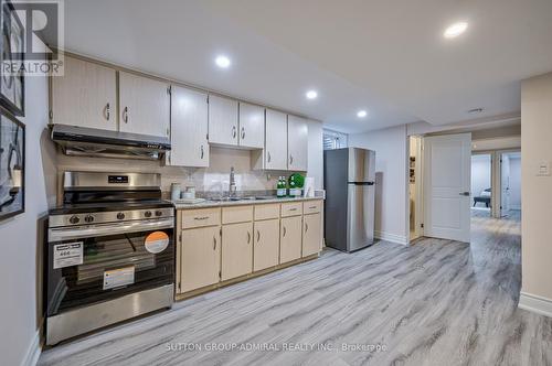 9 Mooreshead Drive, Toronto (Etobicoke West Mall), ON - Indoor Photo Showing Kitchen With Double Sink