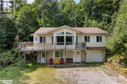 1753 Northshore Road, Algonquin Highlands, ON - Outdoor With Deck Patio Veranda With Facade