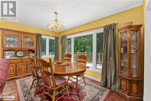 1753 Northshore Road, Algonquin Highlands, ON - Indoor Photo Showing Dining Room