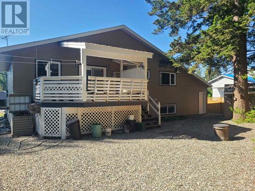 1310 Twan Avenue, Quesnel, BC - Outdoor With Deck Patio Veranda