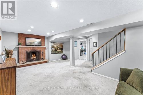 16 Joanne Court, Brampton, ON - Indoor With Fireplace