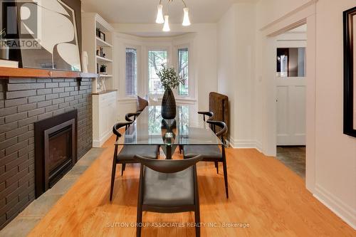 299 Lauder Avenue, Toronto (Oakwood Village), ON - Indoor With Fireplace