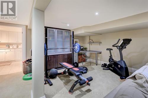 64 Princeton Road, Toronto (Kingsway South), ON - Indoor Photo Showing Gym Room